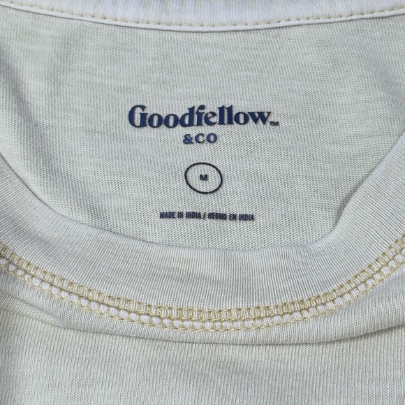 Goodfellow & Co Vintage Yellow Short Sleeve Pocket Tee - Picture 6 of 11